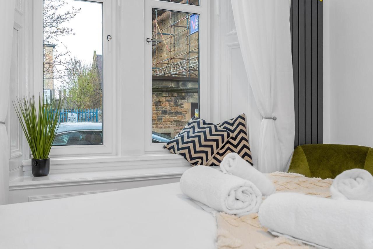 Cheerful Stays - Jamson Pl 3 Bed Apartment 爱丁堡 外观 照片